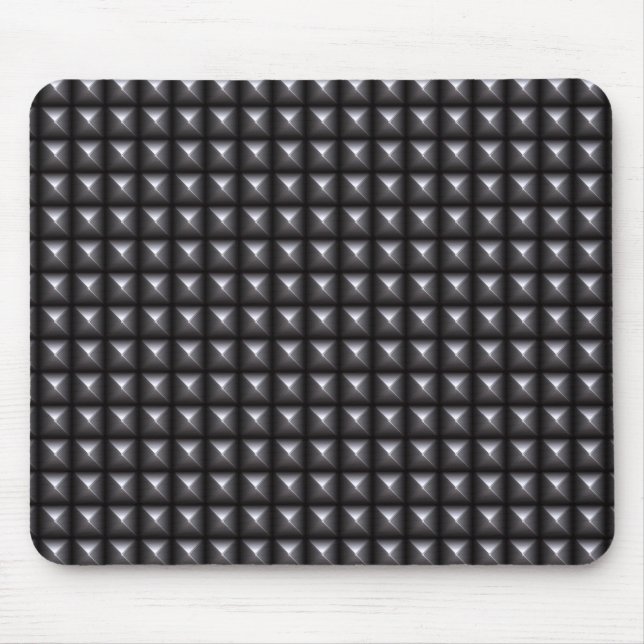 Studded Steel Texture Mouse Mat (Front)