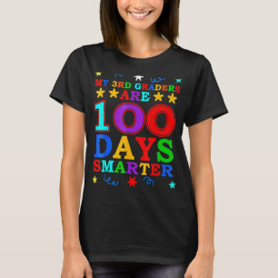 Student 100th Day Of 3rd Grade Teacher 100 Days Of T-Shirt