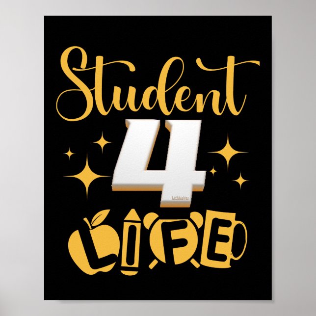 STUDENT 4 LIFE #studentlife                        Poster (Front)