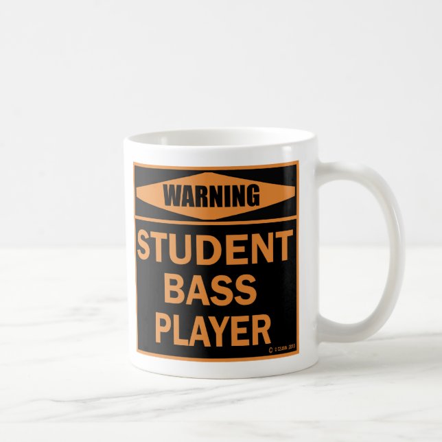 Student Bass Player Coffee Mug (Right)