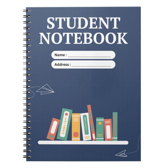 Student classic  notebook (Front)