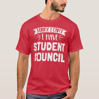 Student Council  for Girls, Women, Boys & Men  T-Shirt