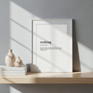  Student Definition Poster   Dictionary Style