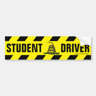 Student Driver Bumper Sticker