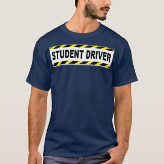 Student Driver Vehicle Bumper Sticker Magnet T-Shirt