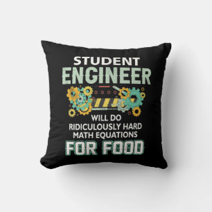 Student Engineer Ridiculously Hard Math Equation E Cushion