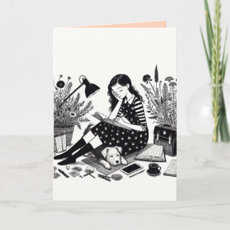 Student Folded Greeting Card