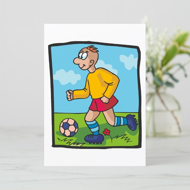 Student Football Player Invitation (Creator Uploaded)