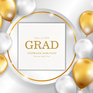 Student Grad Name Class of Year Graduation Napkin