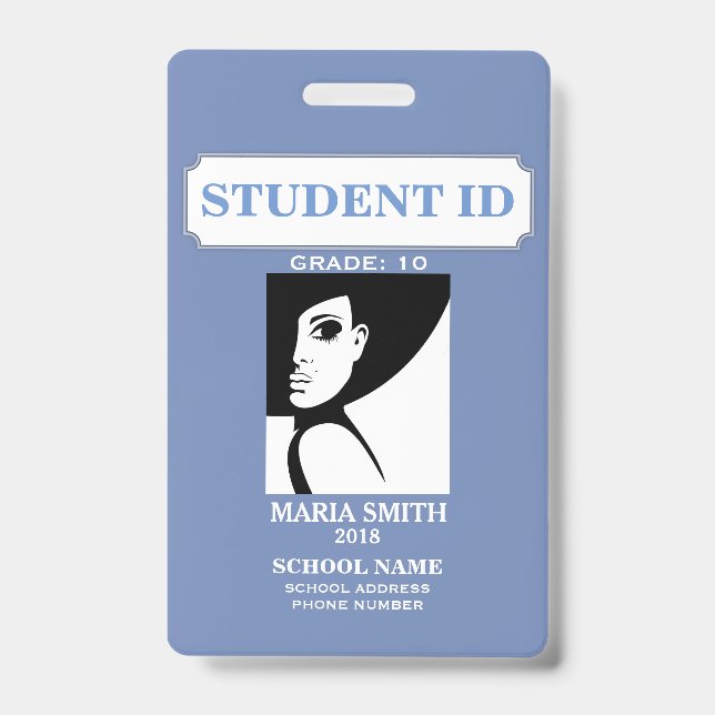 STUDENT ID BADGE (Front)