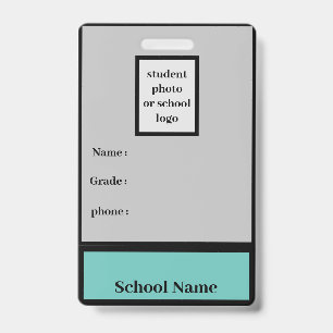 student identity badge ID badge