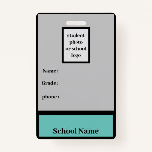 student identity badge ID badge