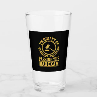 Student Is Guilty Of Passing The Bar Exam Glass
