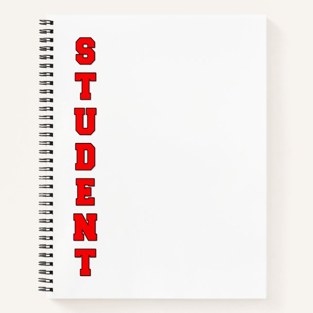 Student Notebook (Front)