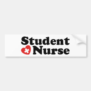Student Nurse Bumper Sticker
