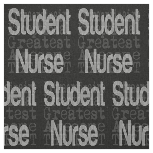 Student Nurse Extraordinaire Fabric (Swatch)