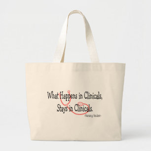 Student Nurse gifts Large Tote Bag