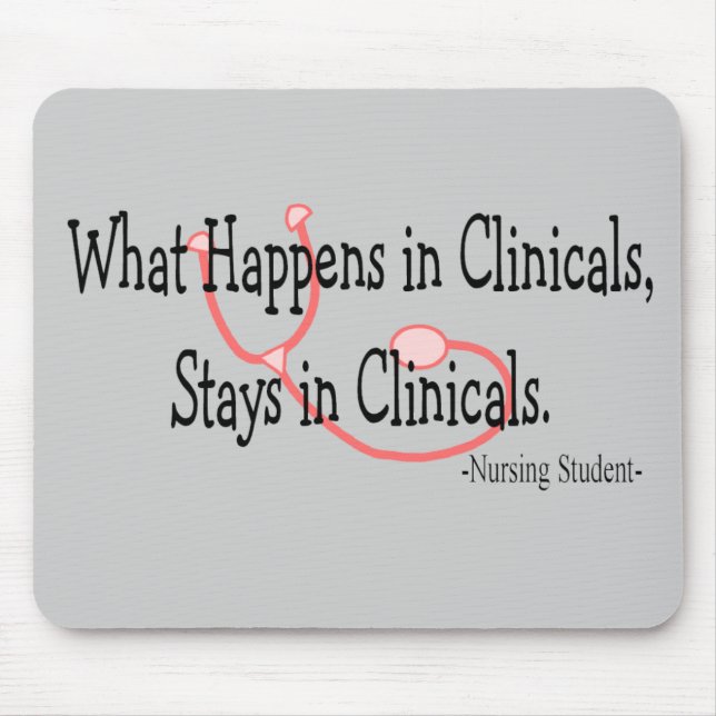 Student Nurse gifts Mouse Mat (Front)