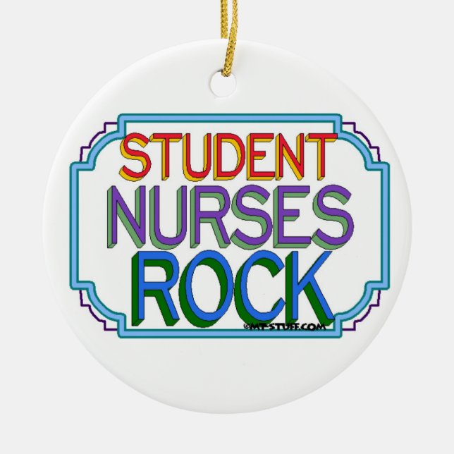 Student Nurse Ornament (Front)