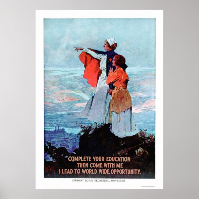 Student Nurse Recruiting (US00312) Poster (Front)