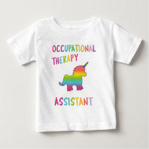 Student Occupational Therapy Assistant Unicorn OT Baby T-Shirt