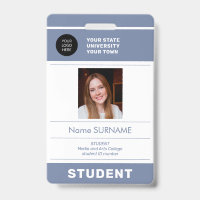 Student photo ID school university modern