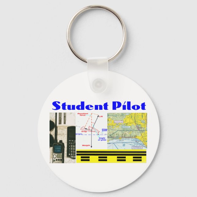 Student Pilot Key Ring (Front)
