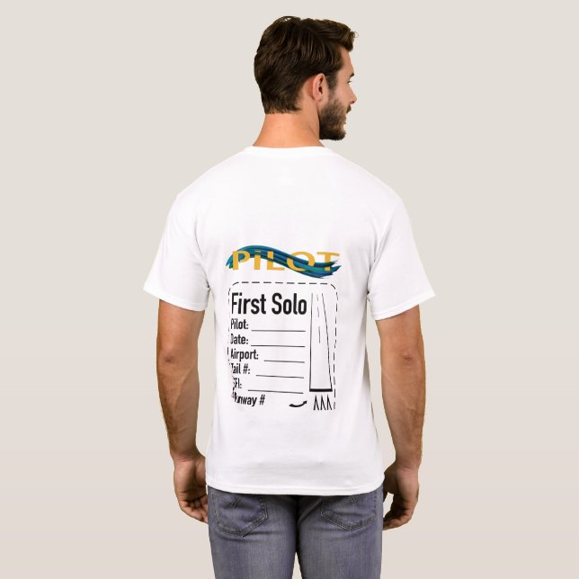 Student Pilot Solo Shirt (Back Full)