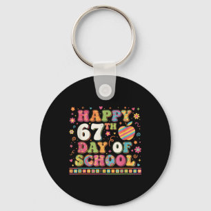Student Six Seven Trending 67 Happy 67th Day Of Sc Key Ring
