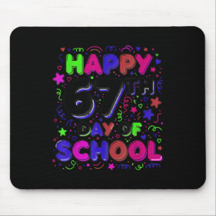 Student Six Seven Trending 67 Happy 67th Day Of Sc Mouse Mat