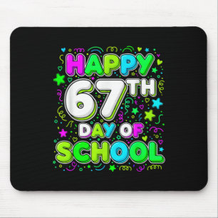 Student Six Seven Trending 67 Happy 67th Day Of Sc Mouse Mat