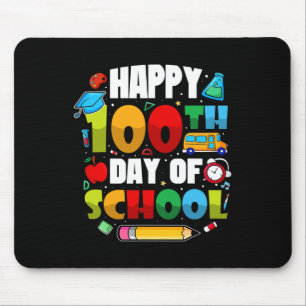 Students 100 Days Of School Teachers 2023 Boys And Mouse Mat