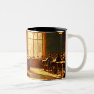 students classroom sitting MUG 
