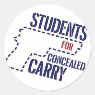 Students for Concealed Carry Logo Sticker