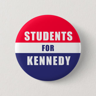 Students for Kennedy button