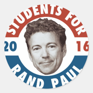 Students for Rand Paul - vintage campaign sticker