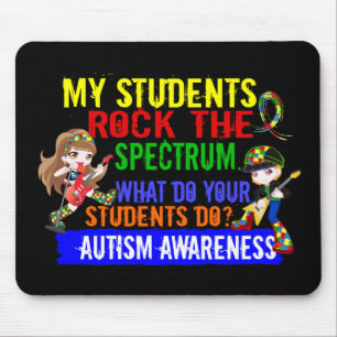 Students Rock The Spectrum Autism Mouse Mat