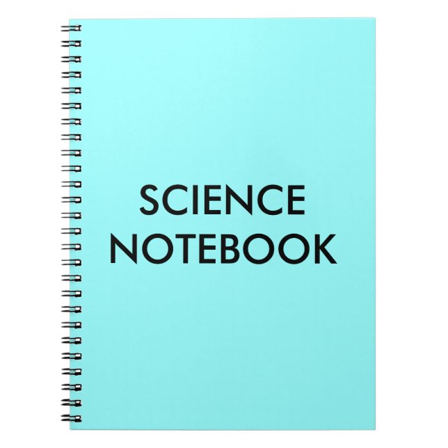 Student's science notebook (Front)