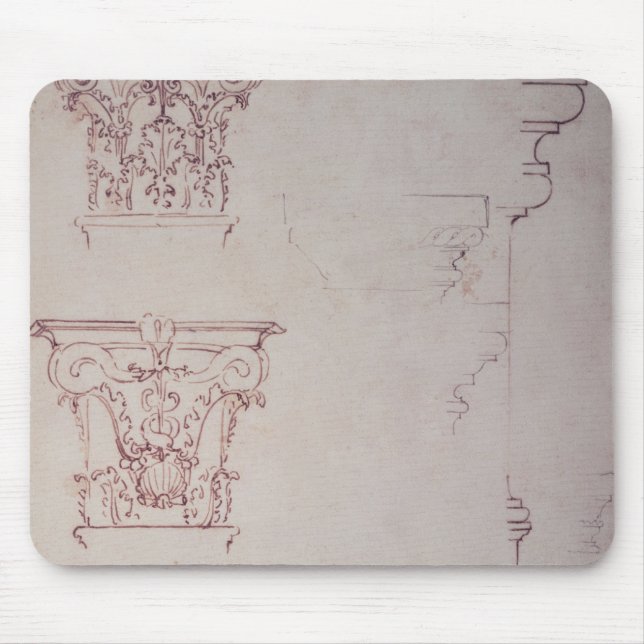 Studies for a Capital Mouse Mat (Front)