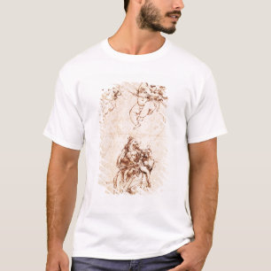 Studies for a Madonna with a Cat, c.1478-80 T-Shirt