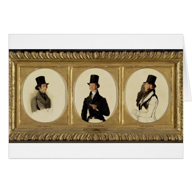 Studies for the Portraits of Lord Eglinton, Lord D (Front Horizontal)