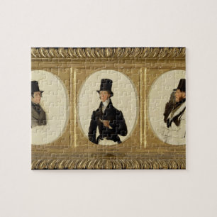 Studies for the Portraits of Lord Eglinton, Lord D Jigsaw Puzzle