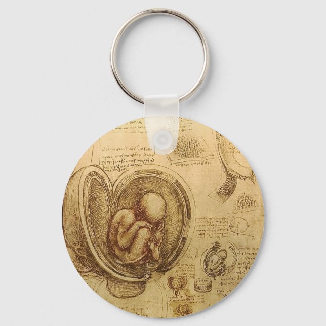 Studies of Embryos Key Ring (Front)