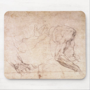 Studies of hands and an arm mouse mat