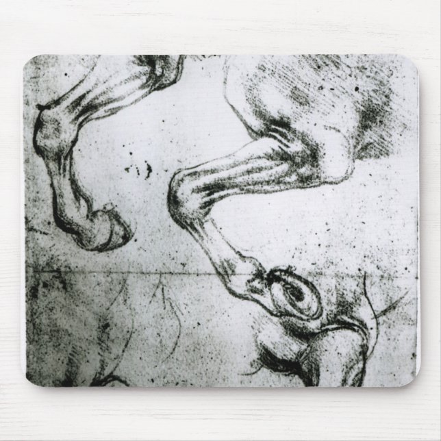 Studies of Horses legs Mouse Mat (Front)