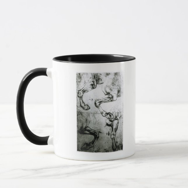 Studies of Horses legs Mug (Left)