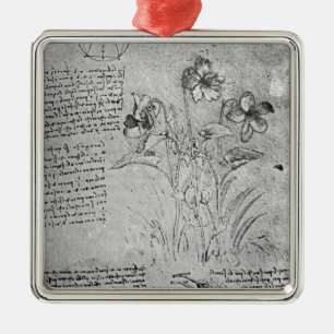 Studies of Violas Metal Tree Decoration