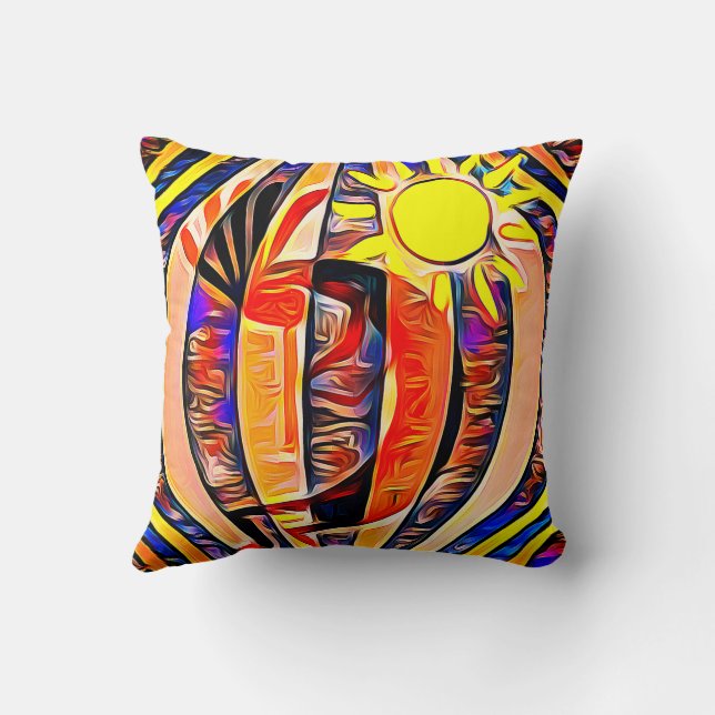 Studio16 Throw Pillow (Back)