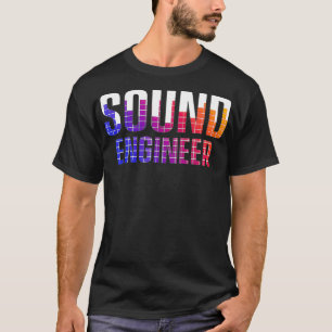 Studio Audio Engineer Tools Sound Guy Tech T-Shirt