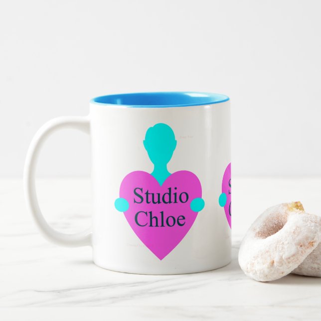Studio Chloe Triple logo mug (With Donut)